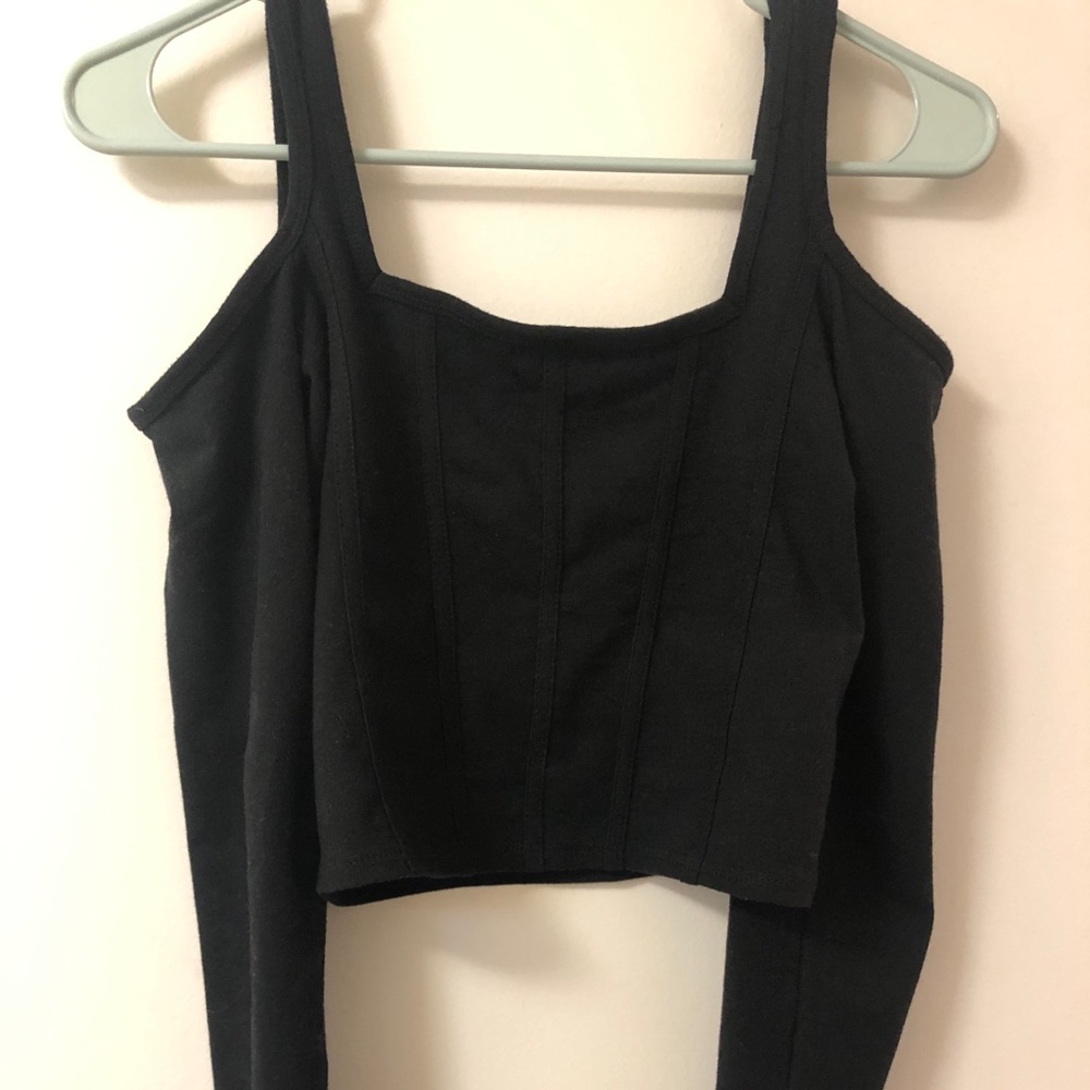 Hollister Shoulder Cutout Tee